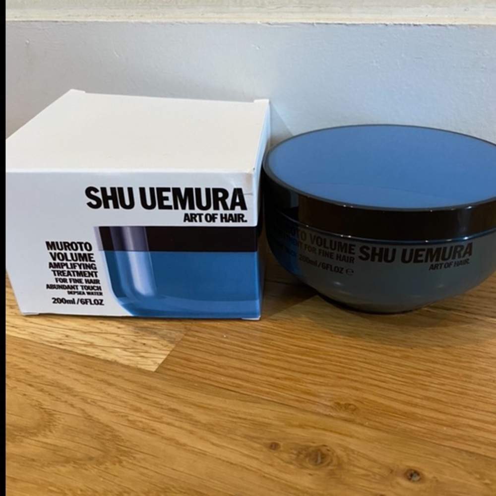 NIB Shu Uemura Muroto volume hair treatment 6oz.